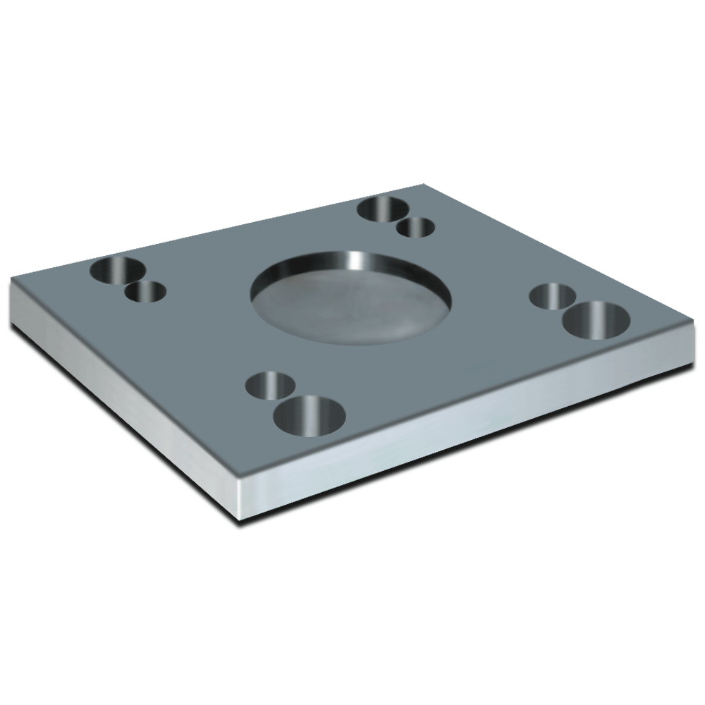 E05 Clamping plate  vertical