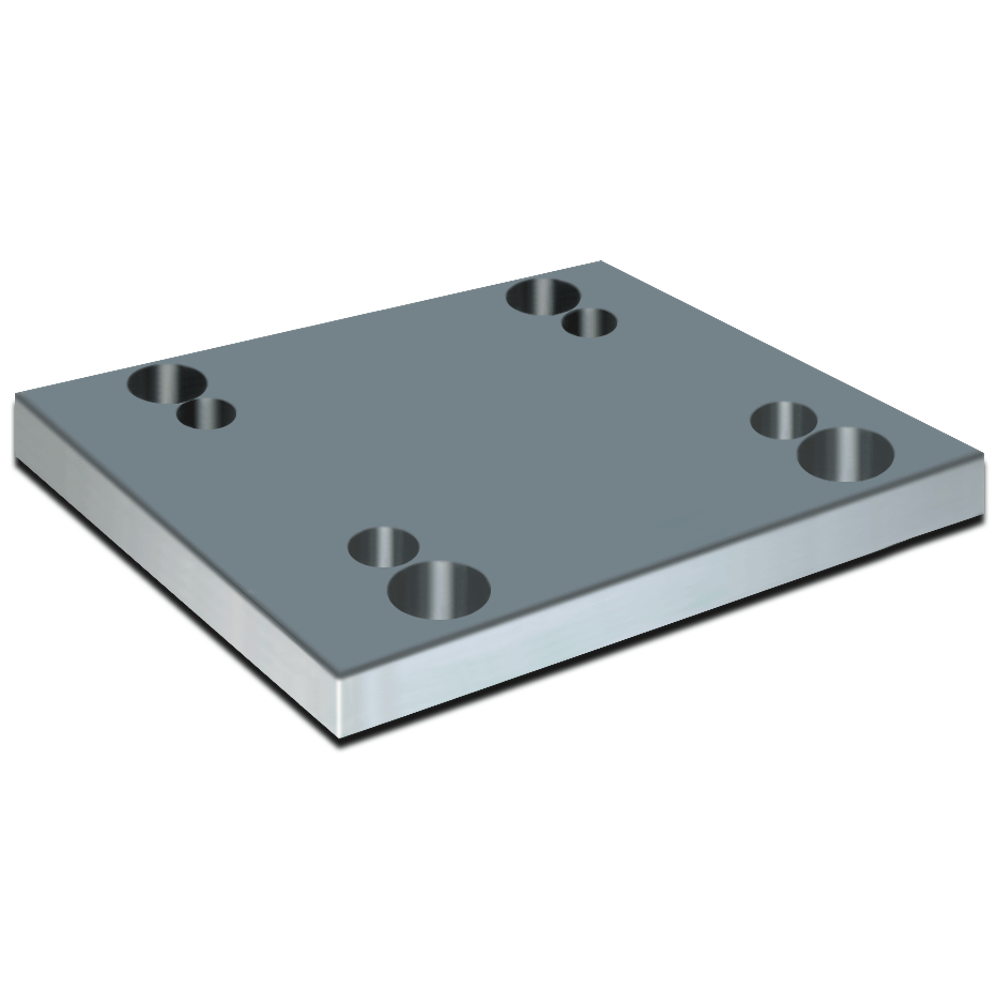 E10 Clamping plate  vertical